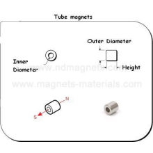 Tube Magnets with Ni Plating
